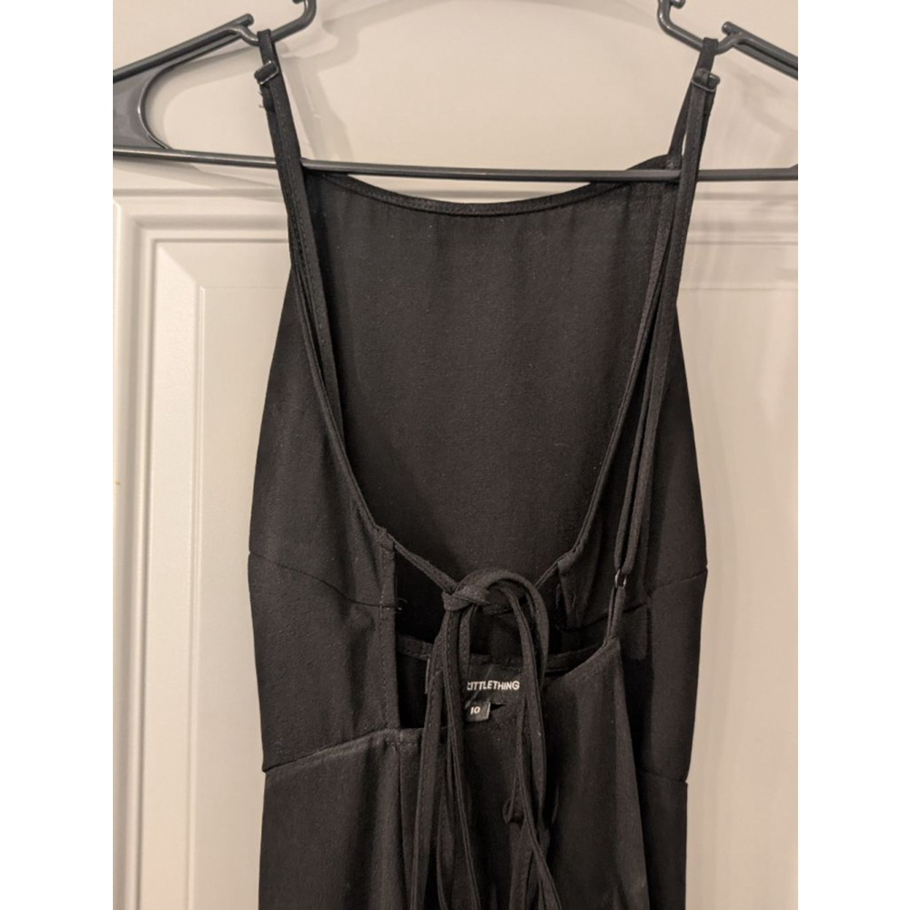 Women's PrettyLittleThing Dress Size 10 Black - Picture 10 of 12